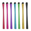Çok renkli mini ekran kalemine dokunma kalemleri bel tarzı kapasitif kalem pc cep telefonu tabletleri kalem aksesuarları için evrensel