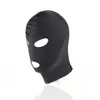 Quatre Style Élastique Noir Spandex Sexe Masque Yeux Ouverts Bouche Fétiche Bondage Masque Parti Jouets Érotiques Jeux Adultes Sex Toys pour Couples 17901