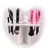 Newest Make up Brushes Dry Rack and Cleansing Gel Pad Brush Stand Display Frame Shelf Cosmetic Clean Tool Makeup Brush Storage