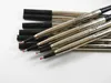 10pcs metal Parker Blue Black Good Quality 07mm Rollerball Pen Refills5727190