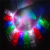 Os fabricantes de brinquedos leves para construir LED colorido colorido de pinça de dedos para presentes promocionais de concertos de concertos Luvas LEDs