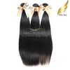 8A 10 "-34" 100% Mongolian haar weeft 4 stks / partij Menselijk Haar Straight Hair Extensions DHL Gratis Verzending Natuurlijke Kleur Bellaha