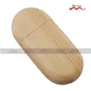 10PCS 1GB 2GB 4GB 8GB 16GB Wood Oval Memory Pendrive Sticks True Capacity USB Flash Drive 20 Suit for Laser Engraved Logo2223277