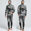 5mm scr wetsuit men039s kamouflage vinter dykning våtdräkt snorkle slitage 2 stycke en set storlek s2xl8387185