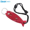 Fiskeänger Saltvatten / Färskvatten Fiskkrok Remover Steel JAWS Braid Fishings Line Cutters With Sheath Lanyard