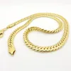 Snake Chain 18k Yellow Gold Filled Solid Herringbone Necklace Accessories 24 inches