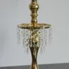 New Creative Crystal Metal Candle Holder Hollow paraply Pattle Candle Stick Wedding Centerpiece Event Hotel Decoration