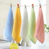 2016 new Towels & Robes Soft Bamboo Organic Baby Flannel Face Hand Embroidered Towel Washcloth Wipes free shipping