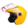 Motocykl pół kasku Sprzedaj chłodny motocross Matt White Yohe 837R Elektryczny rower wodny hełm bezpieczeństwa YH837 Połowa FA6940629