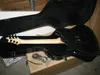 Black Ebony Fingerboard Electric Guitar with Hardcase High Quality Musical instruments HOT A1288