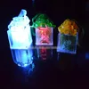 Ventes Mini extérieur belle couleur changeante LED décoratif boîte-cadeau de noël veilleuse # B591