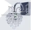 2017 NOUVEAU Salon Chambre Chevet Lampe En Cristal Nouvelle Tête Unique Allée Simple Moderne Lampe Murale En Cristal LED MYY