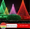 HI-Q waterproof 240 LED String Light 50M 220V-240V Outdoor Decoration Light for Christmas Party Wedding 8Colors Indoor outdoor decoration