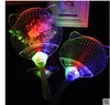 whilesale Flash fan colorful luminous new concert party supplies children's toys creative supply wholesale night market stall