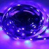 5 M Adresowalny RGB LED Strip WS2811 Pixel Light LED LED 5050 LED Strip 12 V Cyfrowe Światła Kolorowe 30leds 10Pixels Black PCB IP20 Elastyczna taśma