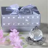 Gratis frakt 50pcs Crystal Bröllop Favoriter Cinderella Pumpa Coach Evenemang Gåvor Fairytale Tema Baby Shower Födelsedag Idéer Kristallvagn