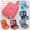 50pcs Bolsa de maquiagem Mulheres Nylon de grande capacidade Multifuncional Bolsa de higiene pessoal de viagem ao ar livre