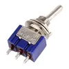 1 pc Mini MTS-102 3-Pin SPDT ON-ON 6A 125 VAC Interruptores de Alternância NOVO B00282