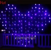 عيد الميلاد LED ضوء سلسلة - عطلة بيع 10PCS 3 ألوان ارتفاع 1.2M والستار عيد الميلاد بقيادة عيد الميلاد حفل زفاف أضواء الديكور 110V 220V