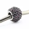 Pasuje do Pandora Snake Chain Bransoletki Naszyjnik 100% 925 Sterling Silver Beads wiciokrzew Różowy Mimminga Charm Droplet 2016 New Summer