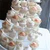 Free Shipping 70PCS Lace Cupcake Wrapper Laser Cut Muffin Cup Cake Cup Wrappers Pearl Paper Wedding Party Decoration Supplies