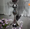 Tall Bead Shape Flower Stand / Trompet Metal Stand for Flower Regeling