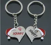 New Couple Key Rings key chain Promotion Advertisement Wedding Gift Happy Christmas Cap LOVE Baby Angel Princess Chobe Arrow through Heart