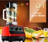 kommerziell 2L elektrisches Eis Smoothie Maker Maschine Saft Lebensmittel Mixer Entsafter Ei Saft Mischmaschine freies Verschiffen Zerkleinern