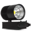 CE RoHS LED lights Wholesale 30W COB Led Track Light Spot Wall Lamp Soptlight Tracking led AC 85-265V Led lighting Free shipping 55550
