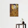 Gustav Klimt Woman Portrait of Adele Bloch Bauer Oil Painting Reproduction Canvas Hand Painted Art for Home Wall Decor295a