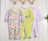 A002 Abaodo Yeni Varış 3piye Paket Sleepsuit Bebek Ruspers 100 Pamuklu Bebekler Bodysuit Uzun Kollu Çocuk Giyim Giyim Giyim Damlası Shipp9631266