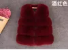 Kids Girl Winter Winter Werfchcoat Girl Fur Fur Coat Winter With Outwear Kids Kid Girl Girl Stake 5 Color Size 70160cm8086681