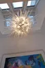 Luxe Lamp Wit Kroonluchters Home Decoratieve Plafondlampen Handgeblazen Murano Glas Romantische LED-hanglampen