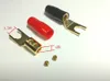 2pcsSpeaker Spade Fork Plug Screw Borgadapter Connector