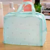 200pcs travel giftPVC Transpant waterproof cosmetic bag wash bath bags poch makeup storage organizer pocket gift for women girls cheap price