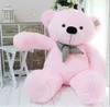 Urso de pelúcia gigante de pelúcia 39" gigante de 100 cm grande rosa brinquedo de boneca 100% algodão