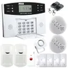 Safearmed®Classic Home Security SMS Alarme Sécurité à Domicile Système d'Alarme GSM Sans Fil Smart Kit, Système Intelligent d'Alarme de Sécurité