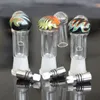 Beautiful color glass bong adapter for ego ecigarette vaporizer glass adapter of electronic cigarette glass vaporizer adapter