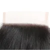 Бразильские Виргинские человеческие волосы закрытия шнурка перуанский малайзийский Индийский камбоджийский монгольский объемная волна прямые вьющиеся 4x4 закрытия