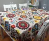 European Cotton & Linen Mediterranean Style Square Tablecloths Sunflower covers Print Table Cloth For wedding table cloth