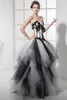  black and white quinceanera dresses