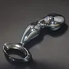 2016 große Edelstahl Anal Plug Metall Prostata Massage Zauberstab Sexspielzeug