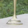 Portacandele in metallo bronzo Portacandele a 5 bracci Candelabro candelabro alto 27 cm per eventi nuziali