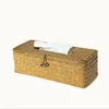 Handmade Seaweed Woven Removable Tissue Box Natural Environmental Protection High Quality Tissue Case for Car