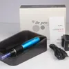 Electric Derma penna Automatisk metallkropp Dr.Pen med 2 batterier Trådlös dermapen laddningsbar derma penna meso penna