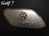 2014 Volkswagen Vw Golf 7 MK7 Stainless Steel Fuel/Gas/Oil Tank Cover Tank Cap Trim for Vw Golf 7 Car Styling Accessories