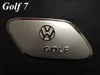 2014 Volkswagen VW Golf 7 MK7 Paliwo ze stali nierdzewnej / Gaz / Gaz / Olej Zbiornik Pokrywa Czapka Tank Cap Wykończenia VW Golf 7 Akcesoria do stylizacji samochodów