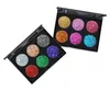 NEW ARRIVAL 6 COLORS EYE SHADOW 컴팩트 다이아몬드는 반짝 반짝 빛나는 새들 파티를 보았습니다. AB 타입은 무료 배송되었습니다.