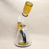 piccolo bong in vetro Beaker Bong per fumatori Bong ad acqua colorata Tubi 6 '' Beaker Base Bong Beaker Tubo dell'acqua Mini beaker bong