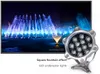 أضواء أفضل DC12V مصابيح LED تحت الماء 9W 1000LM مقاومة للماء IP68 Swimming Fountain مصباح RGB/دافئ الأبيض/النقي الأبيض الفولاذ المقاوم للصدأ 304 LA